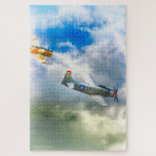 Puzzle RAIDERS DE LA FORCE AÉRIENNE DE 2ème guerre mondia