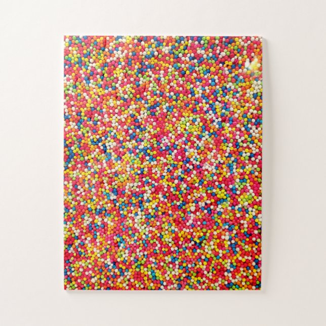 Puzzle Rainbow Candy Motif (Vertical)