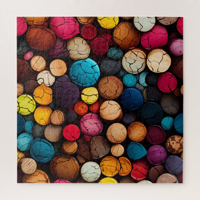 Puzzle Rainbow Cork (Vertical)