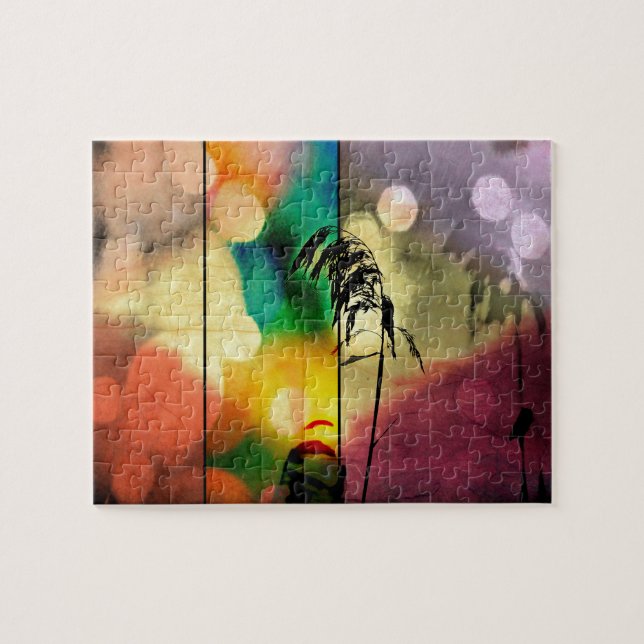 Puzzle Rainbow Grass (Horizontal)