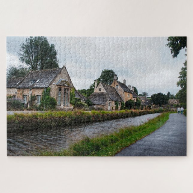 Puzzle Rainy Day dans les Cotswolds Challenging (Horizontal)