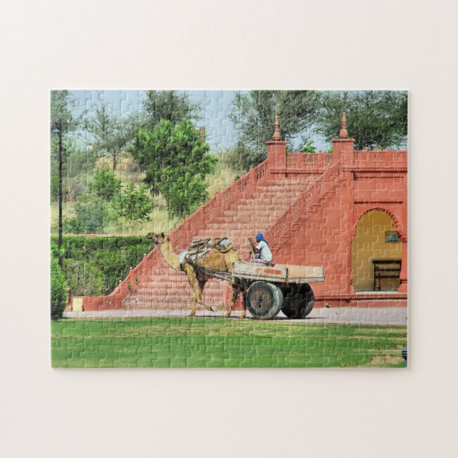 Puzzle Rajasthan Jaisalmer Dromadaire (Horizontal)