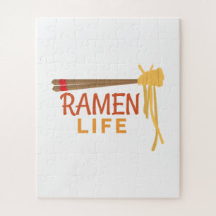 Puzzle Ramen Life Japonais Nourriture amusante Idée-cade