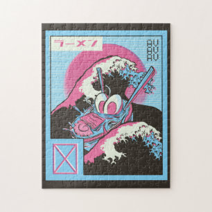 Puzzle Ramen Vaporwave