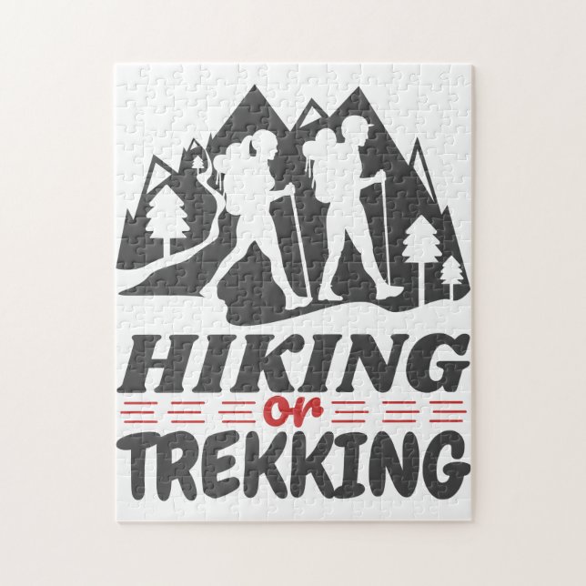 Puzzle Randonnée ou trekking (Vertical)
