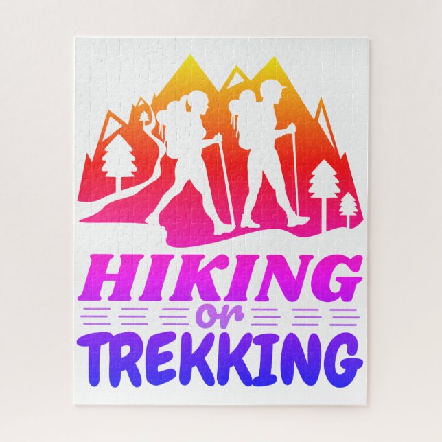 Puzzle Randonnée ou trekking (Vertical)