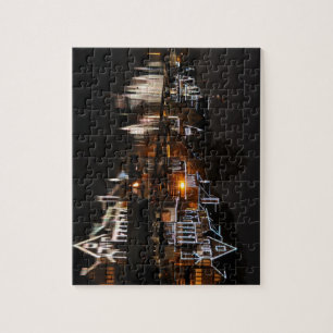 Puzzle Rangée de Boathouse de Philadelphie au coucher du