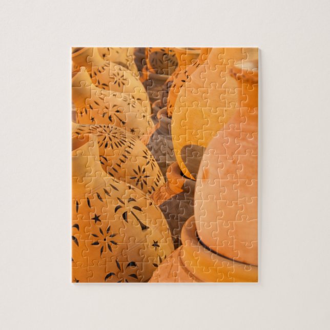 Puzzle Rangées de la poterie de poterie de terre dans (Vertical)