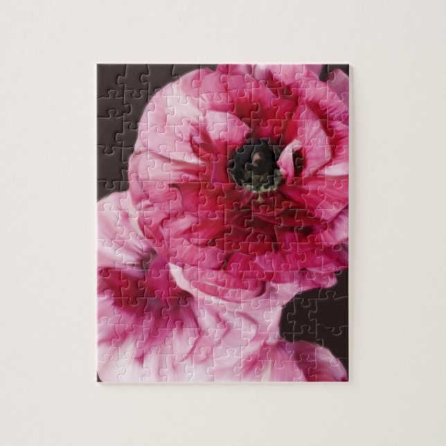 Puzzle Ranunculus rouge (Vertical)