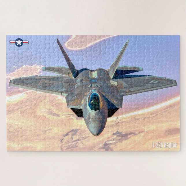 Puzzle RAPTEUR F-22A (20 x 30 POUCES) (Horizontal)