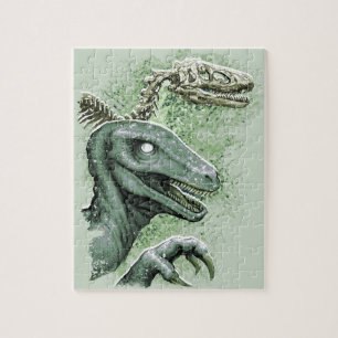 Puzzle Raptor en vert