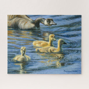Puzzle “Rassemblement des goslings”