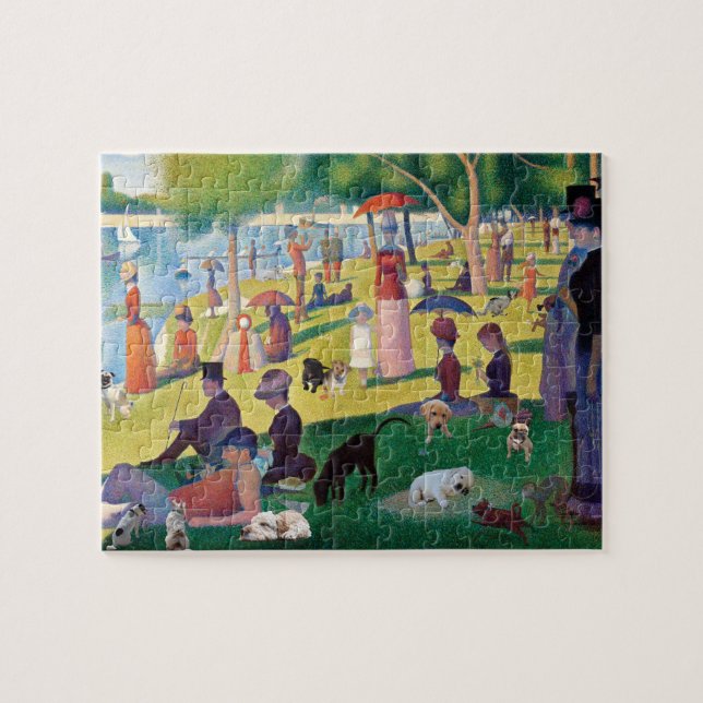 Puzzle Rassemblement dimanche des chiens (Horizontal)