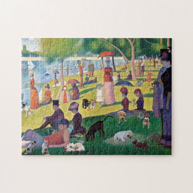 Puzzle Rassemblement dimanche des chiens (Horizontal)