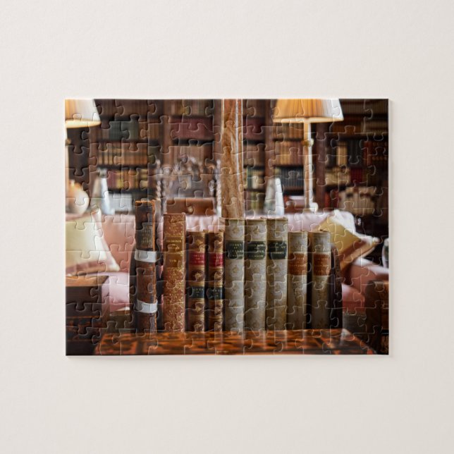 Puzzle Rat de bibliothèque de bibliothèque au château de (Horizontal)