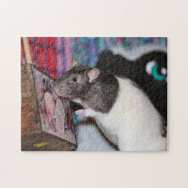 Puzzle rat de noeud (Horizontal)