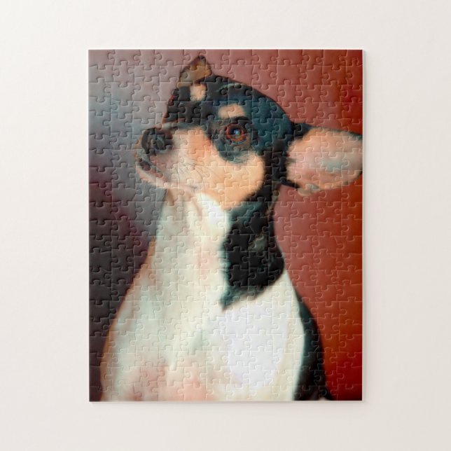Puzzle Rat terrier (Vertical)