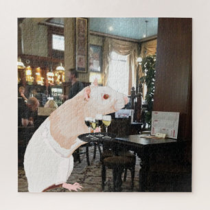 Puzzle Rat Waiter surréaliste