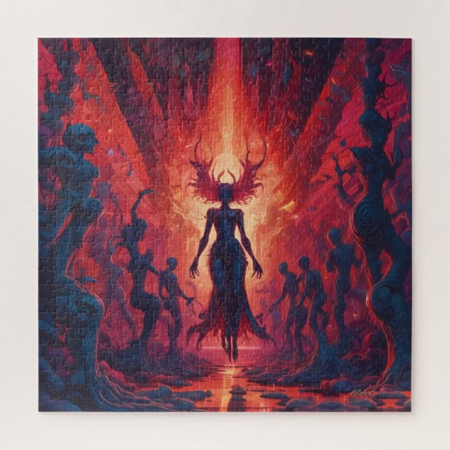 Puzzle Rave infernal au lac de feu - Ken Gage (Vertical)