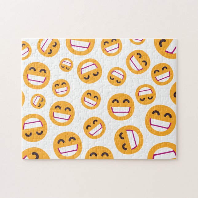 Puzzle Rayonnement Visage Souriant Yeux mignons Couleurs  (Horizontal)