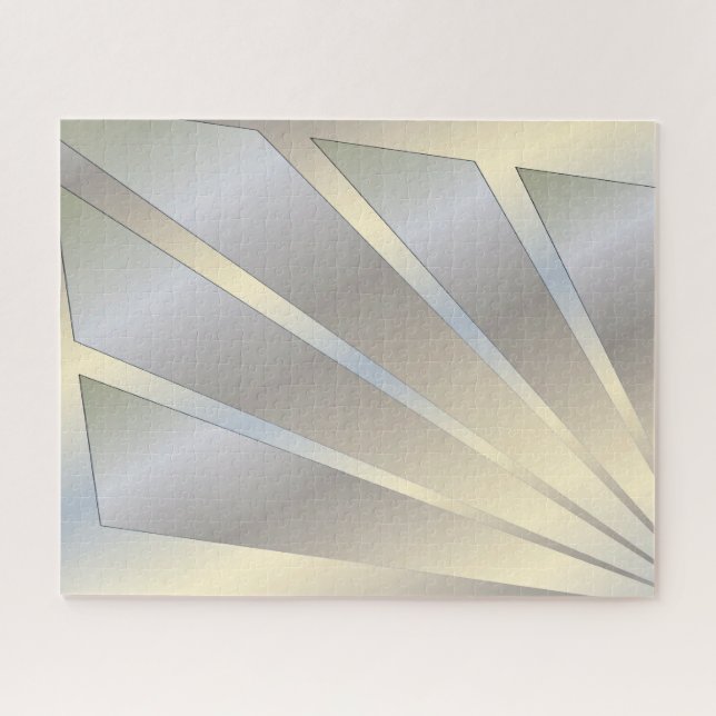 Puzzle Rayons d'or blanc (Horizontal)