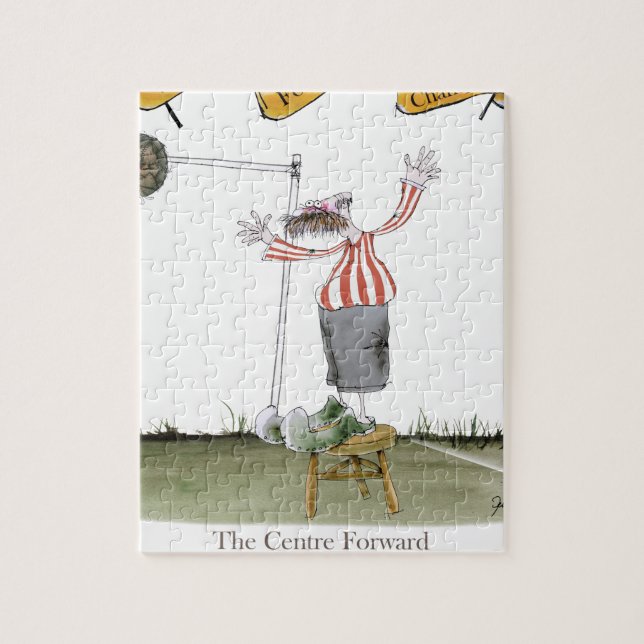 Puzzle rayures blanches rouges en avant de centre du (Vertical)