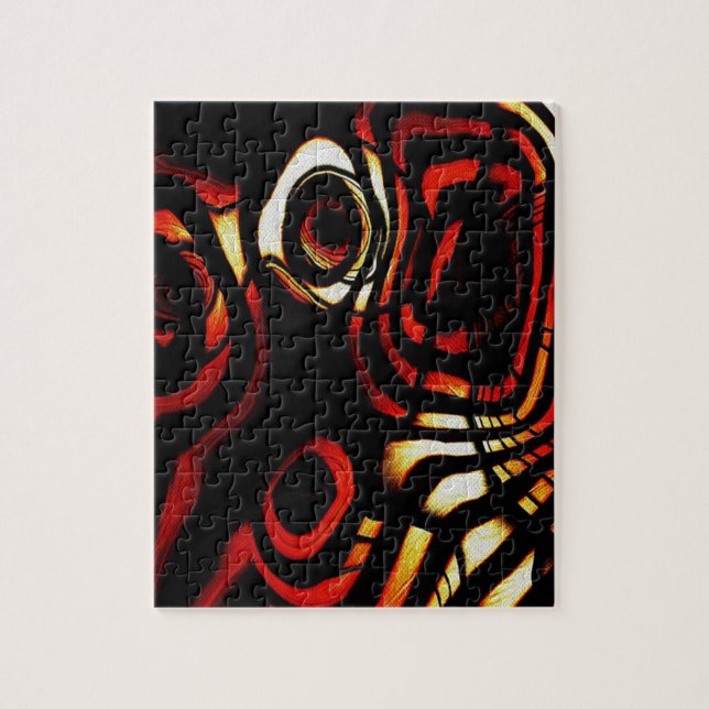 Puzzle Rayures de tigre (Vertical)