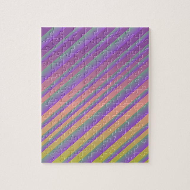 Puzzle Rayures d'éclatement de l'étoile de lumière solair (Vertical)