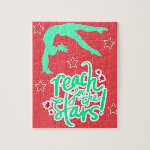 Puzzle Reach for the Stars Gymnastique Couleurs de Noël