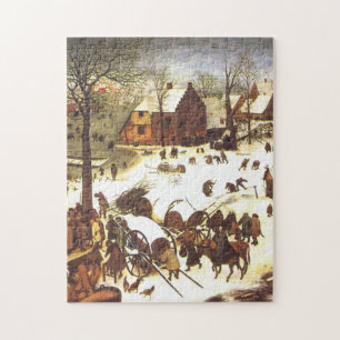 Puzzle Recensement à Bethléem - Pieter Bruegel