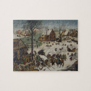 Puzzle Recensement à Bethlehem par Pieter Bruegel
