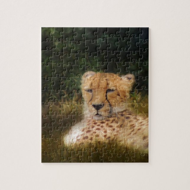 Puzzle Recenser Cheetah au Fossil Rim Wildlife Centre (Vertical)