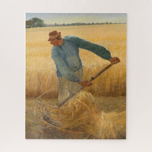 Puzzle Récolte 1885 par Laurits Andersen Ring (Vertical)