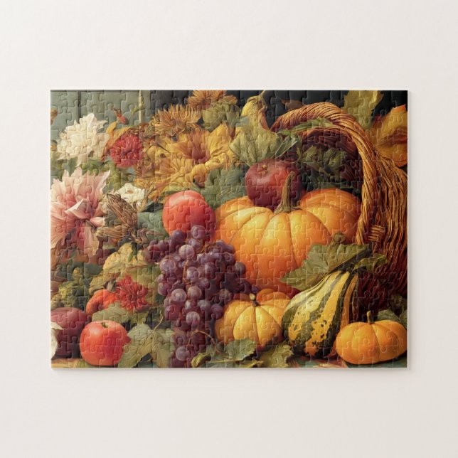 Puzzle Récolte de Thanksgiving (Horizontal)