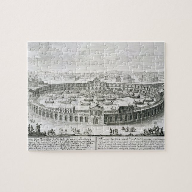 Puzzle Reconstruction d'une bataille navale romaine, de (Horizontal)