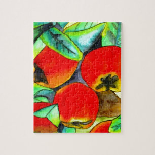 Puzzle Red Apples aquarelle art original