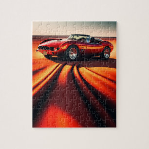 Puzzle Red Barchetta