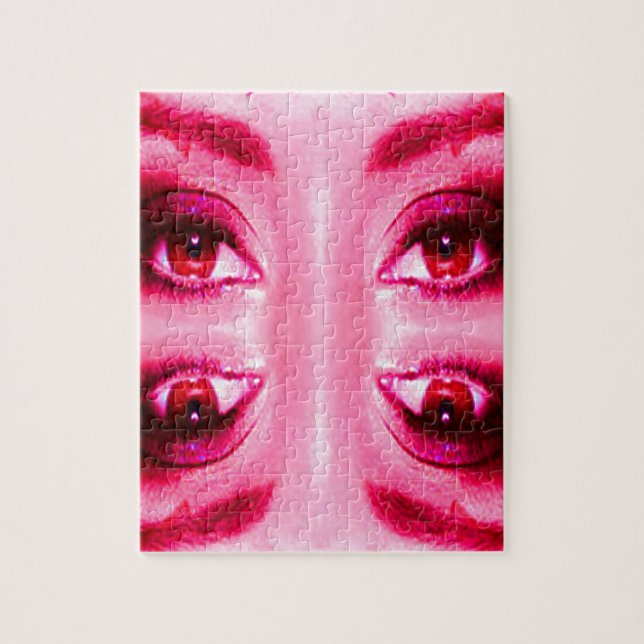 Puzzle Red Eyes (Vertical)