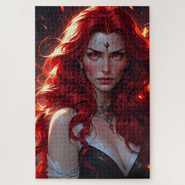 Puzzle Red Haired Sourcerous (Vertical)