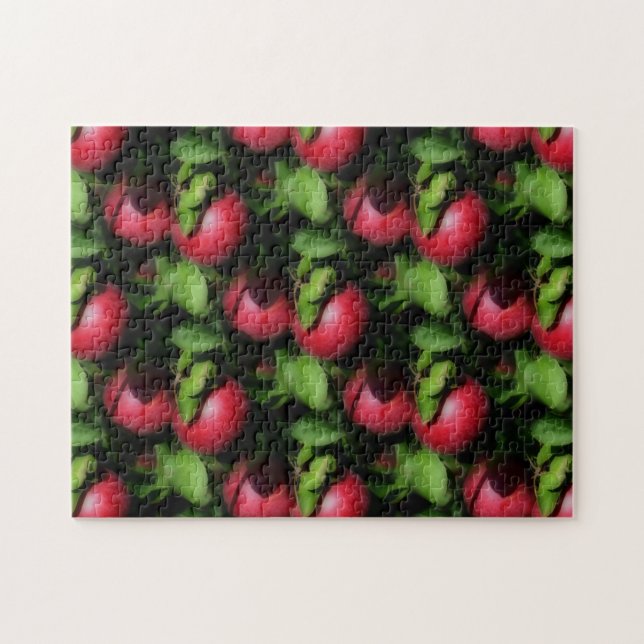 Puzzle Red McIntosh Apples Nature (Horizontal)
