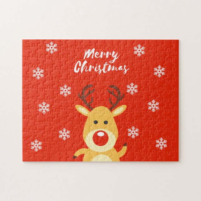 Puzzle Red nose deerb (Horizontal)