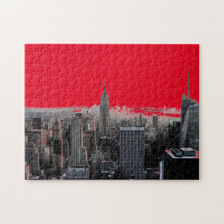 Puzzle Red Pop Art New York City Manhattan