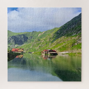 Puzzle Reflet du lac Bâlea – Impression alpine des Carpat
