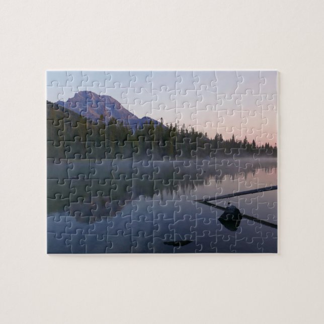 Puzzle Reflet du lever de soleil à String Lake II (Horizontal)