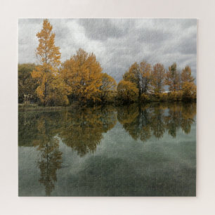 Puzzle reflets dorés
