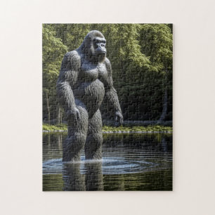 Puzzle Réflexion de Bigfoot dans l'eau
