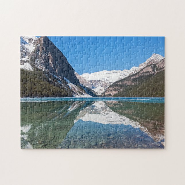 Puzzle Réflexion sur le lac Louise - Banff NP, Canada (Horizontal)