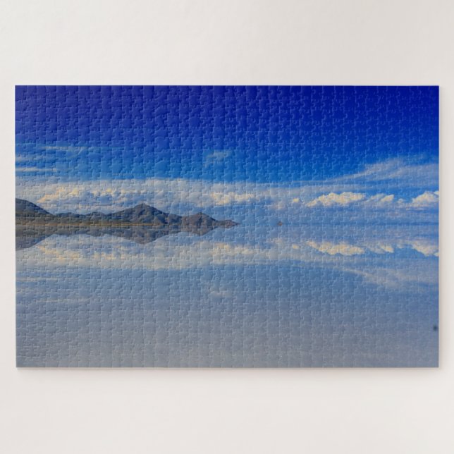 Puzzle réflexion sur les plaines salées d'uyuni (Horizontal)