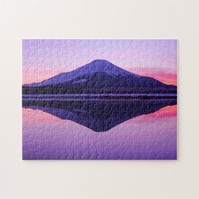 Puzzle Réflexions de l'eau | "Sakasa-Fuji " (Horizontal)