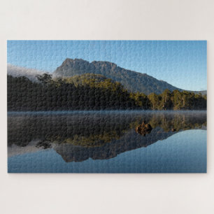 Puzzle Réflexions de montagne dans le lac, 1014 pièces